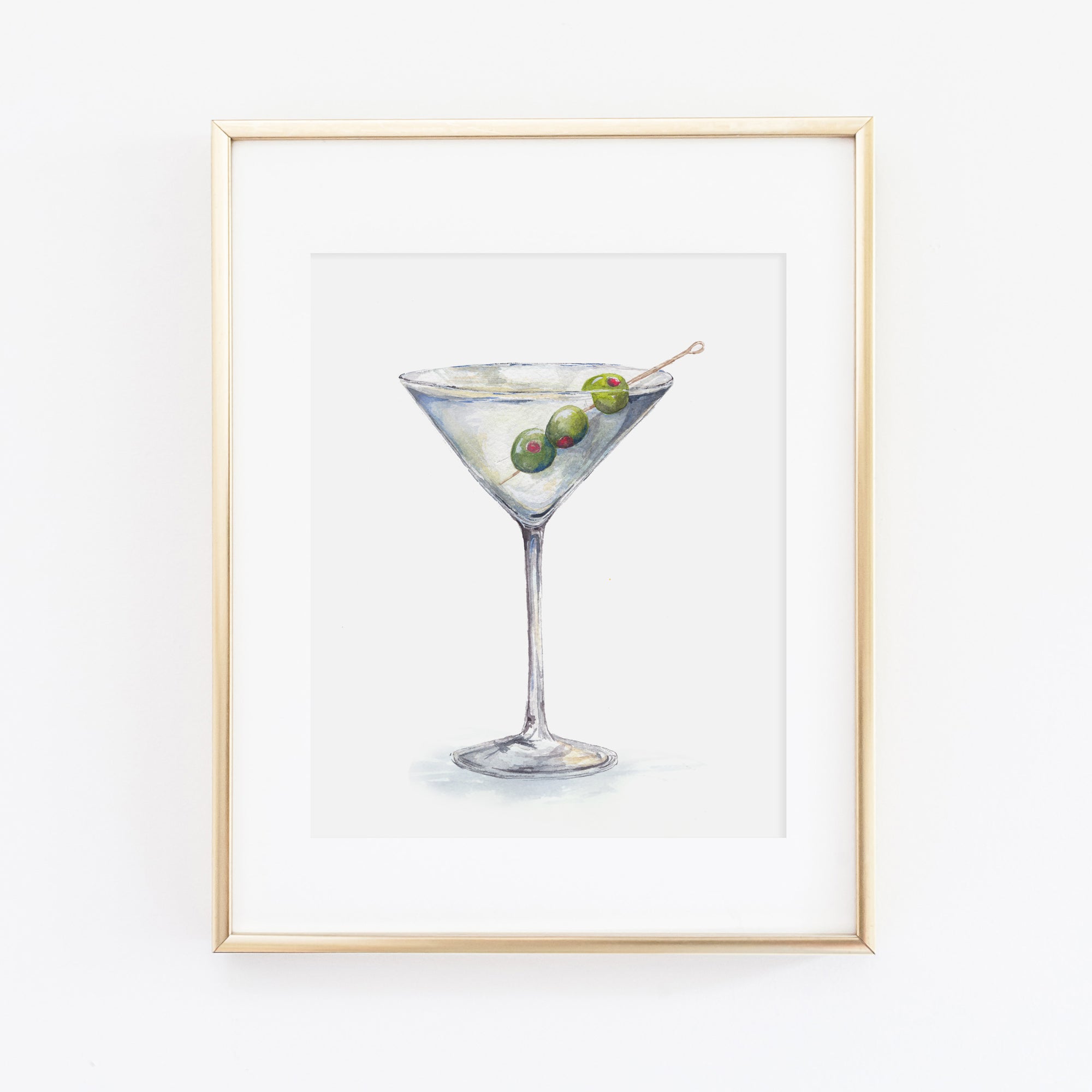 Martini Art Print