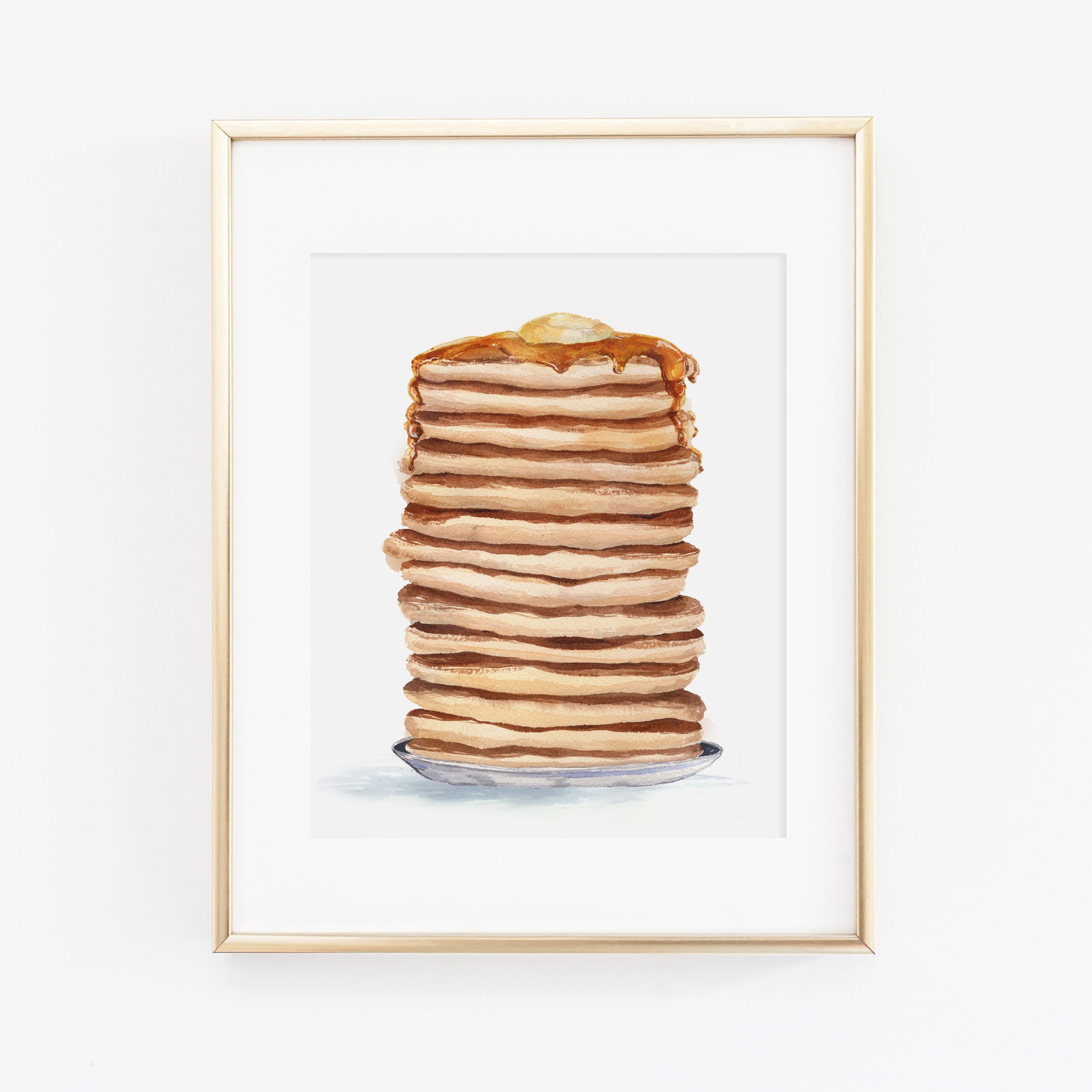 Pancake Stack Art Print