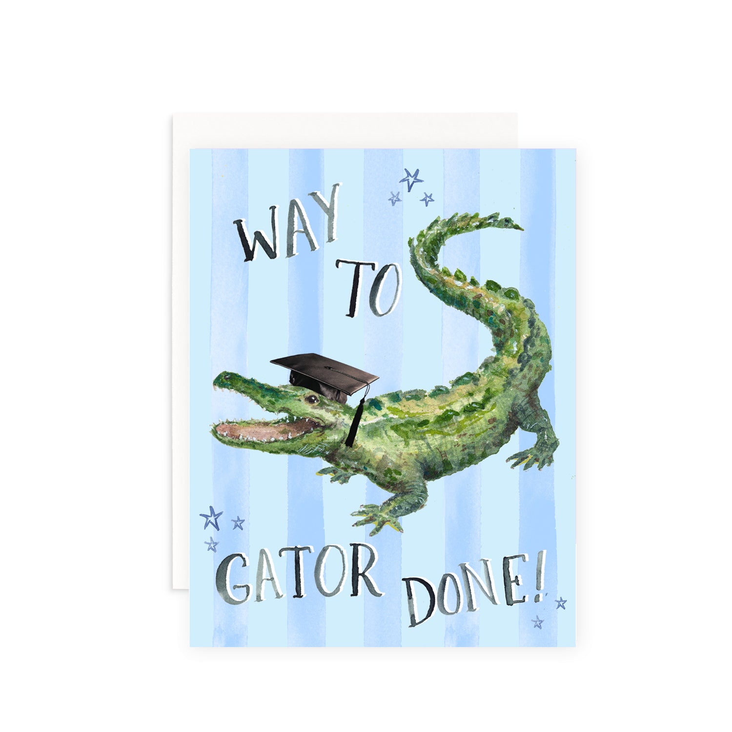 Way to Gator Done Graduation Greeting Card