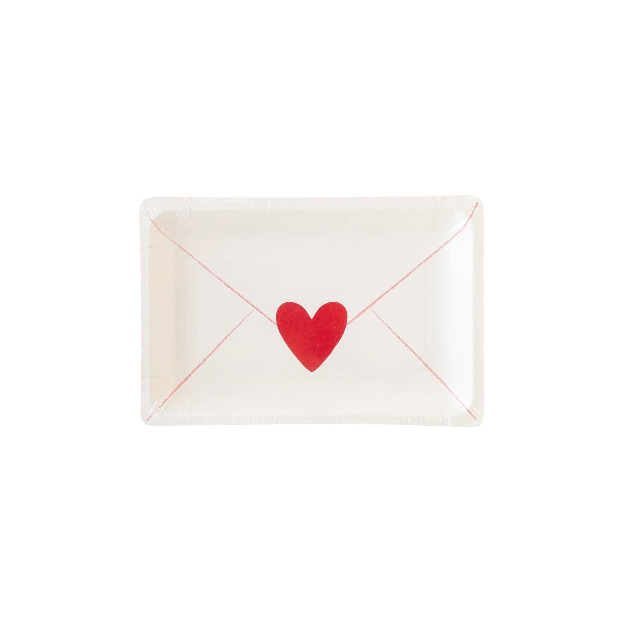 Love Letter Paper Plates