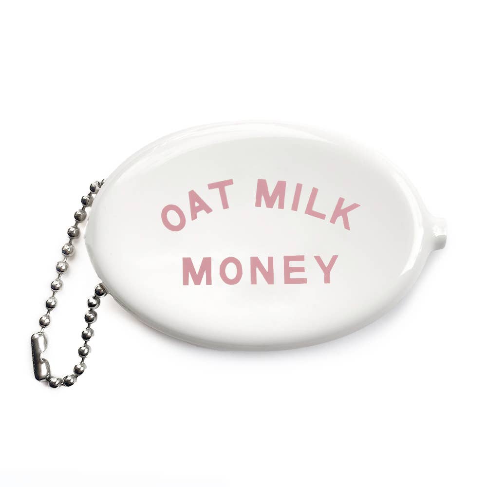 Oat Milk Money Coin Pouch