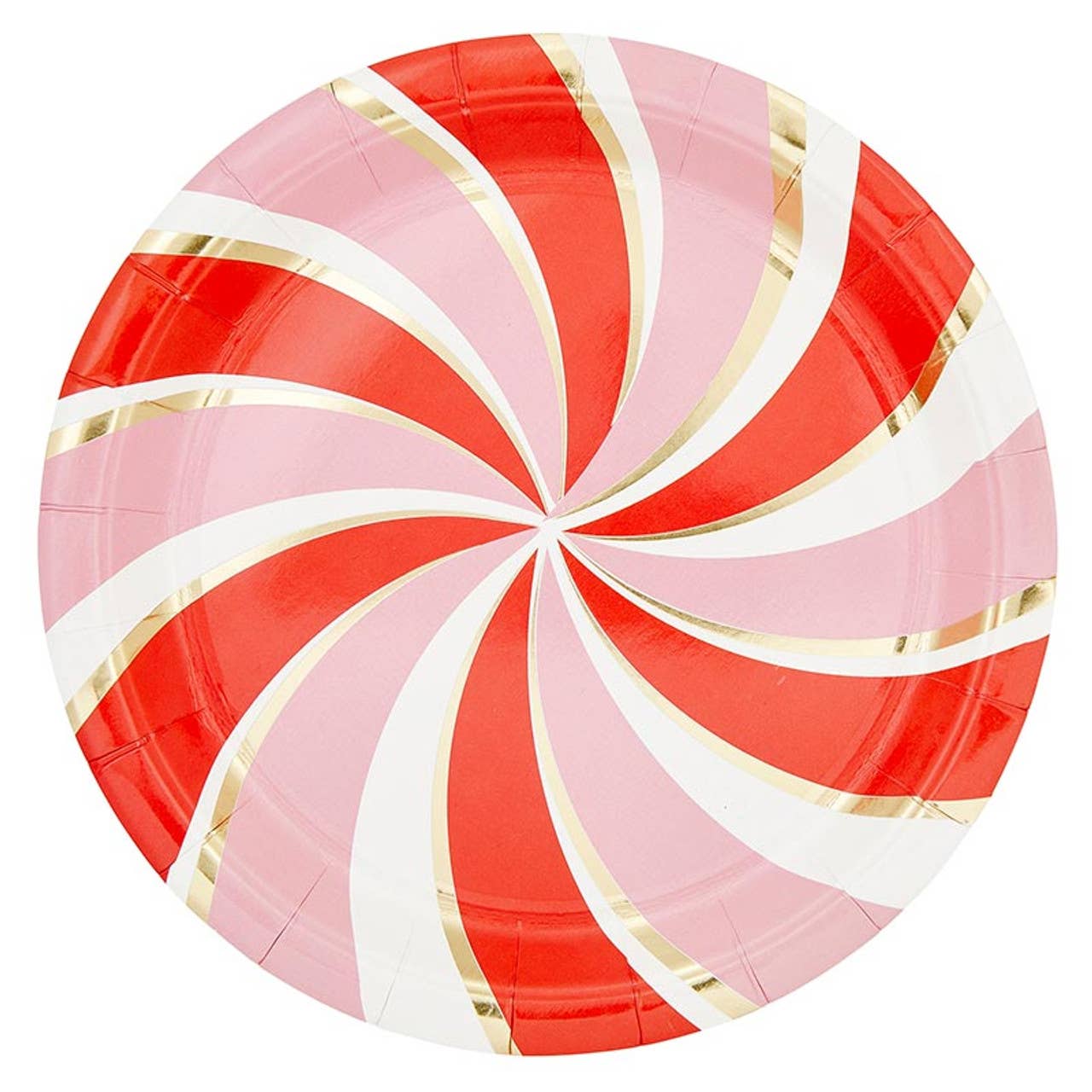 Pink Peppermint Plates