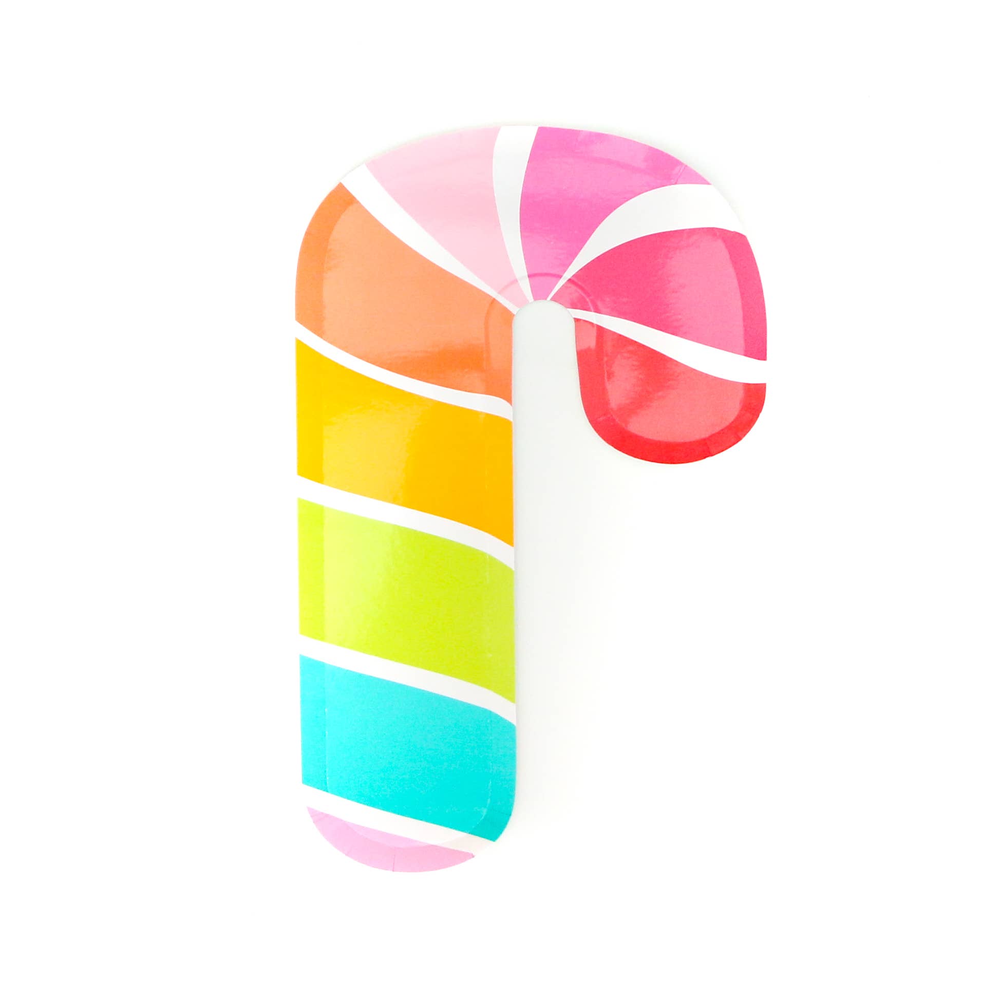 Candy cane paper plates Clearance