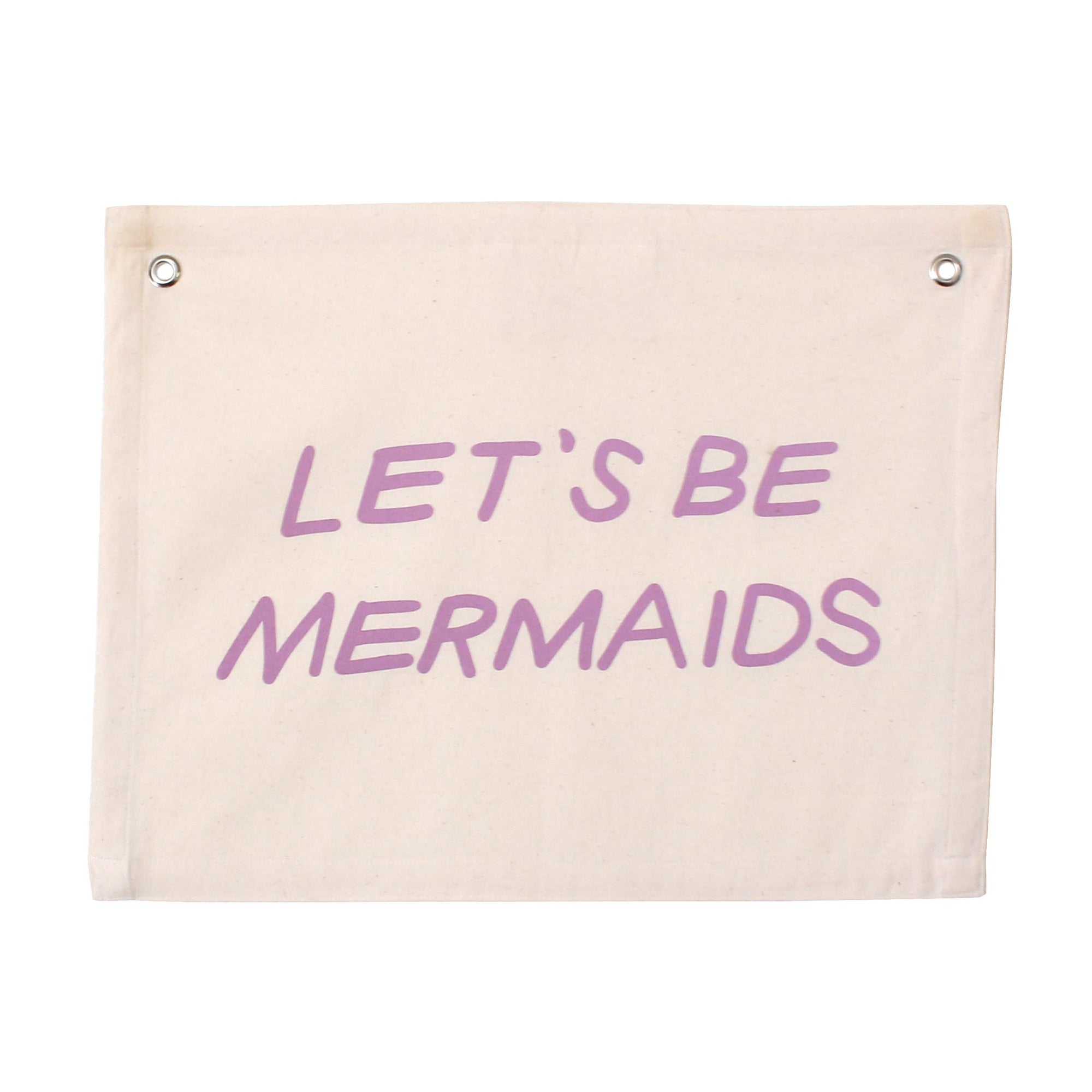 Mermaid Canvas Banner