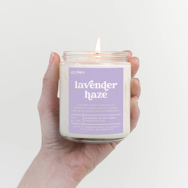 Lavender Haze Candle