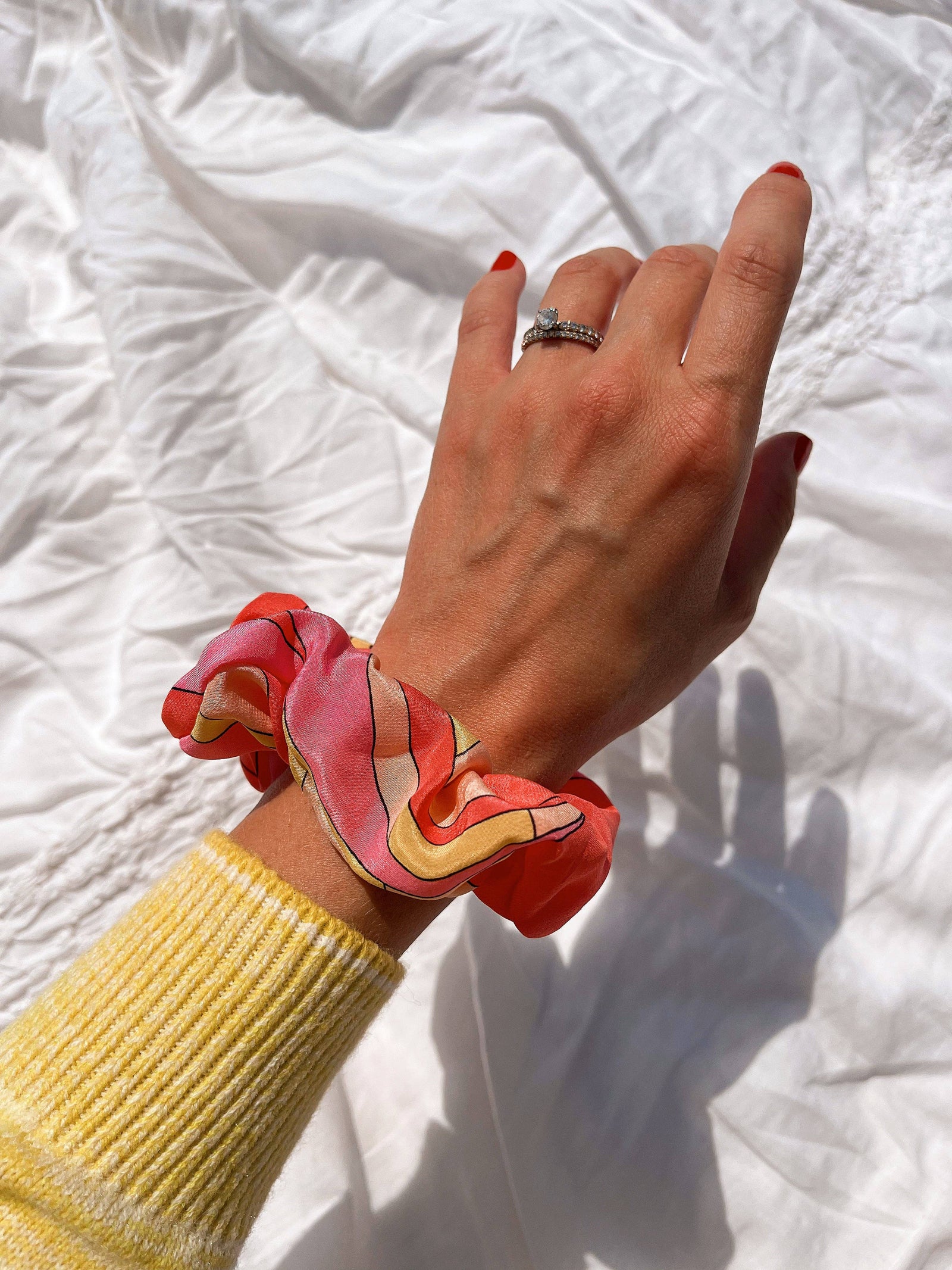 Malibu Silk Scrunchie