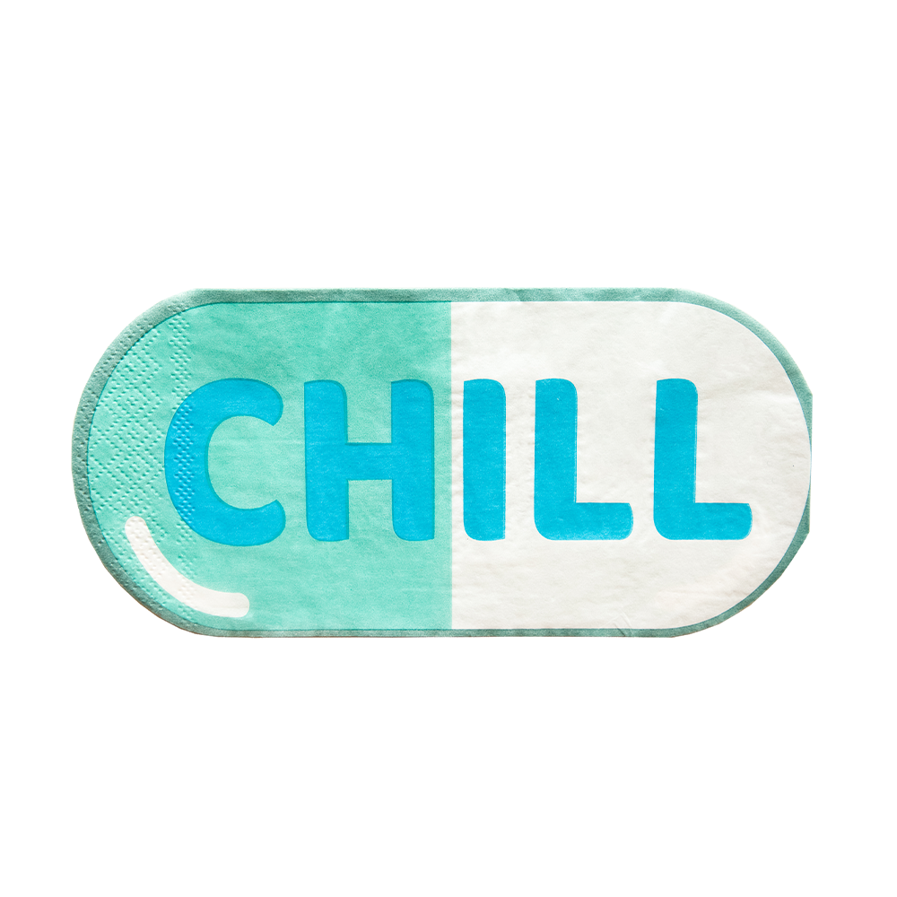 "Chill" Pill Guest Napkins