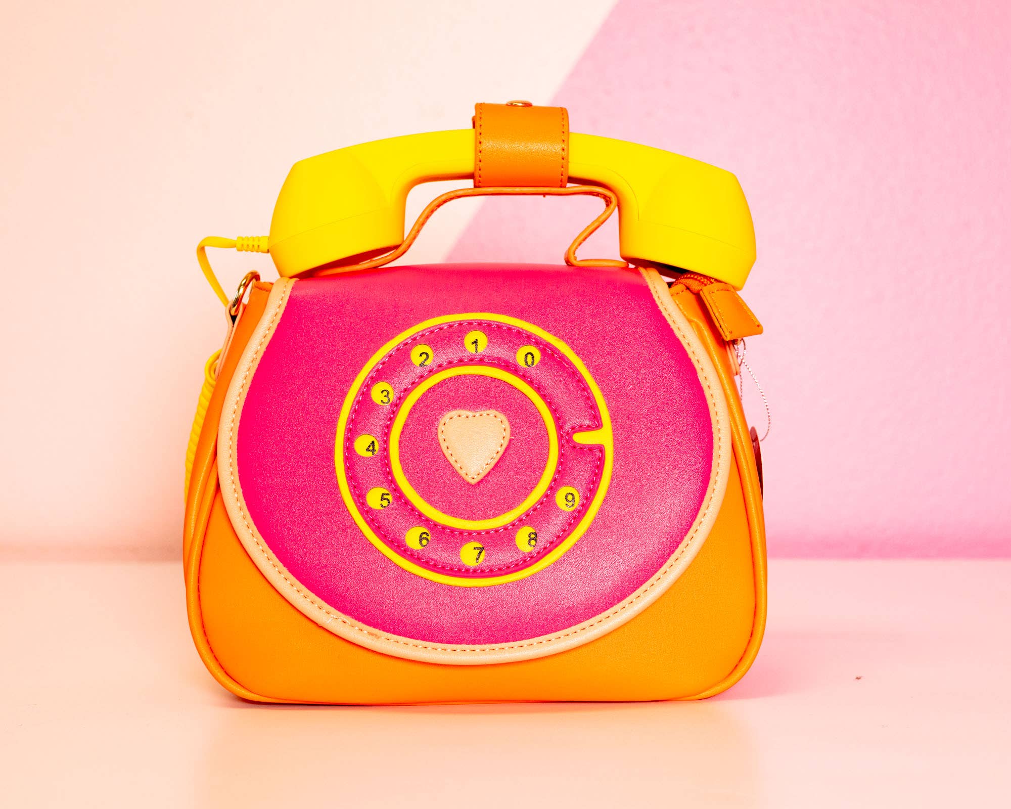 Fruity Pink Phone Convertible Handbag