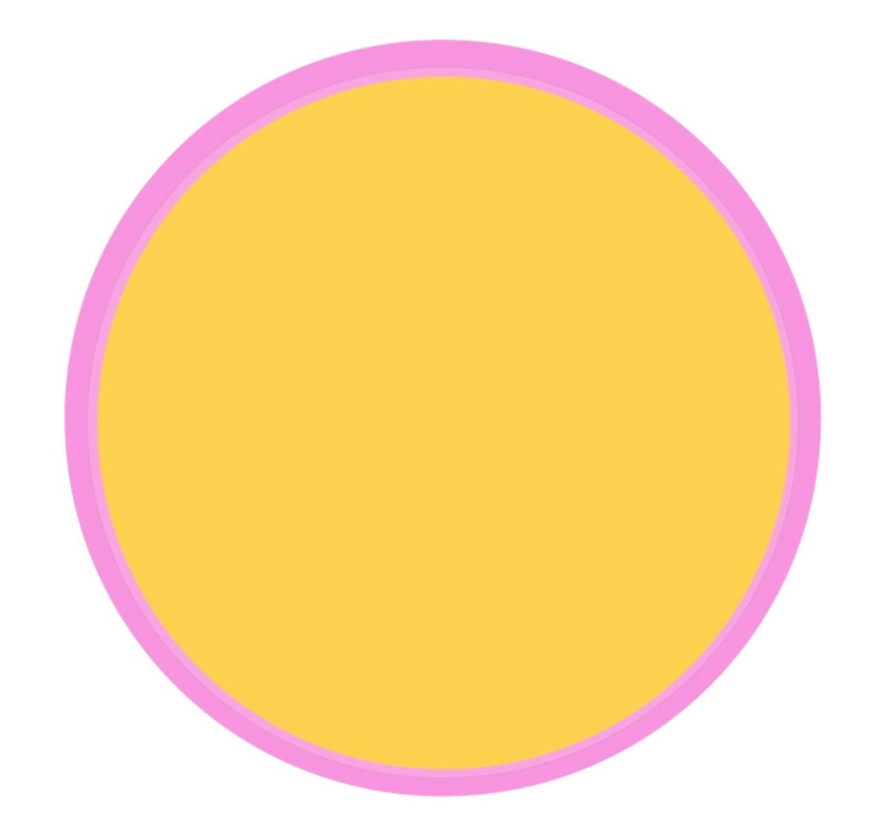 Yellow and Pink Paper Plates