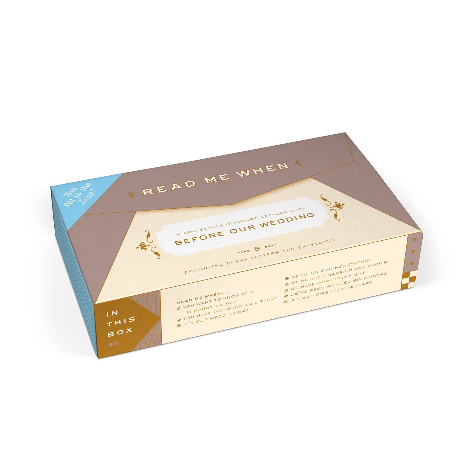 Letters to You Before Our Wedding Read Me When Box