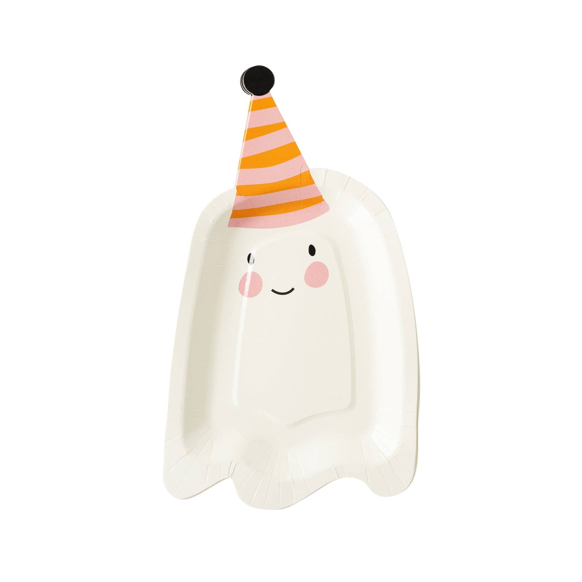 Party Ghost Paper Plate