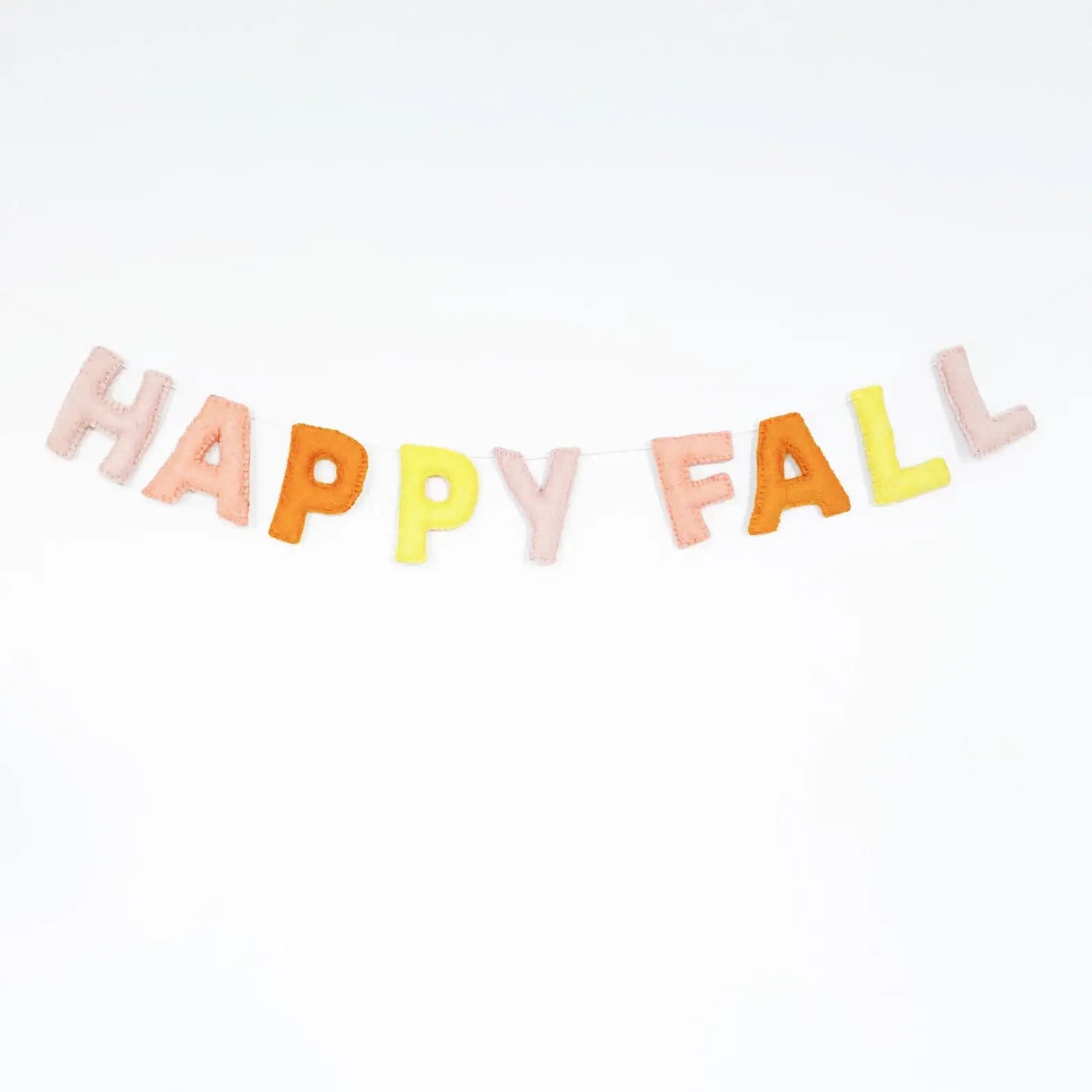 Happy Fall Felt Garland