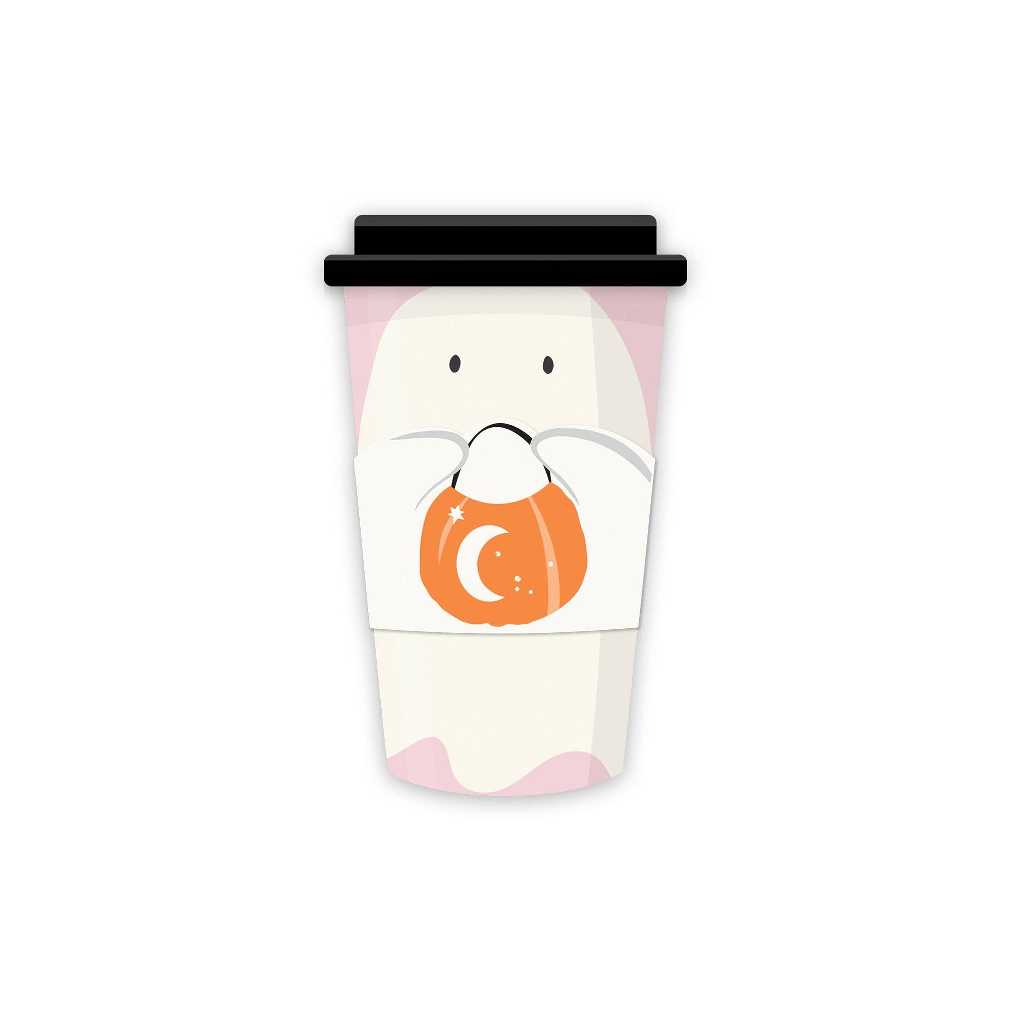Pink Ghost To-Go Cups