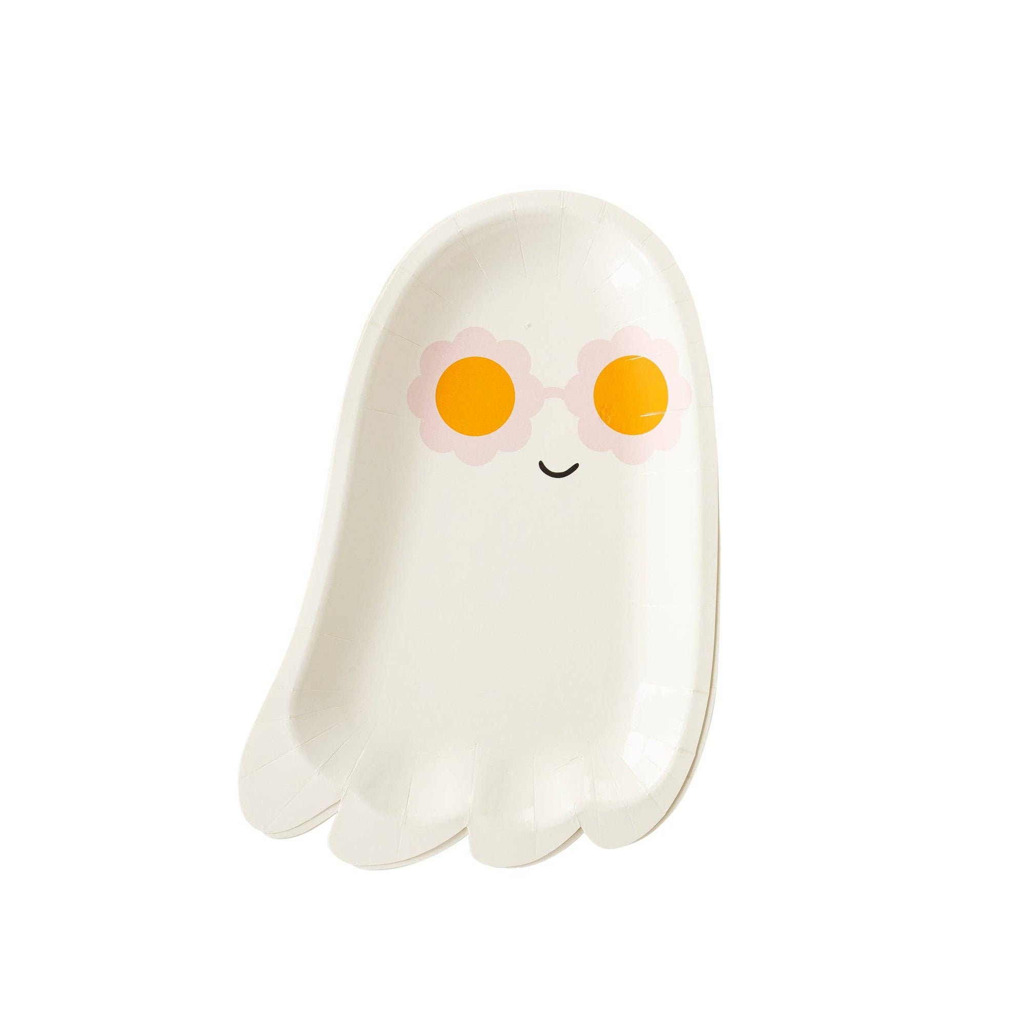 Sunny Ghost Paper Plate