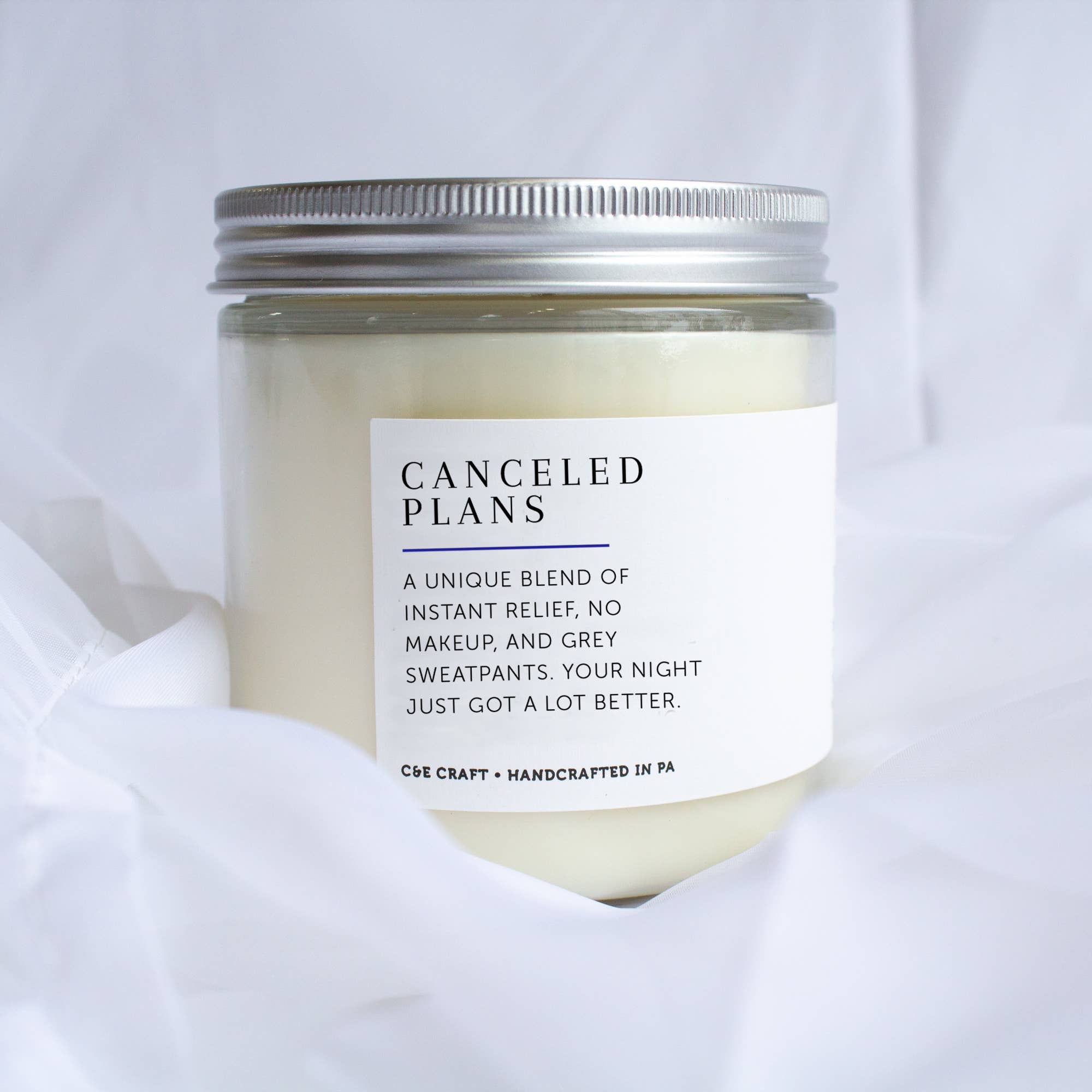 Canceled Plans Soy Wax Candle