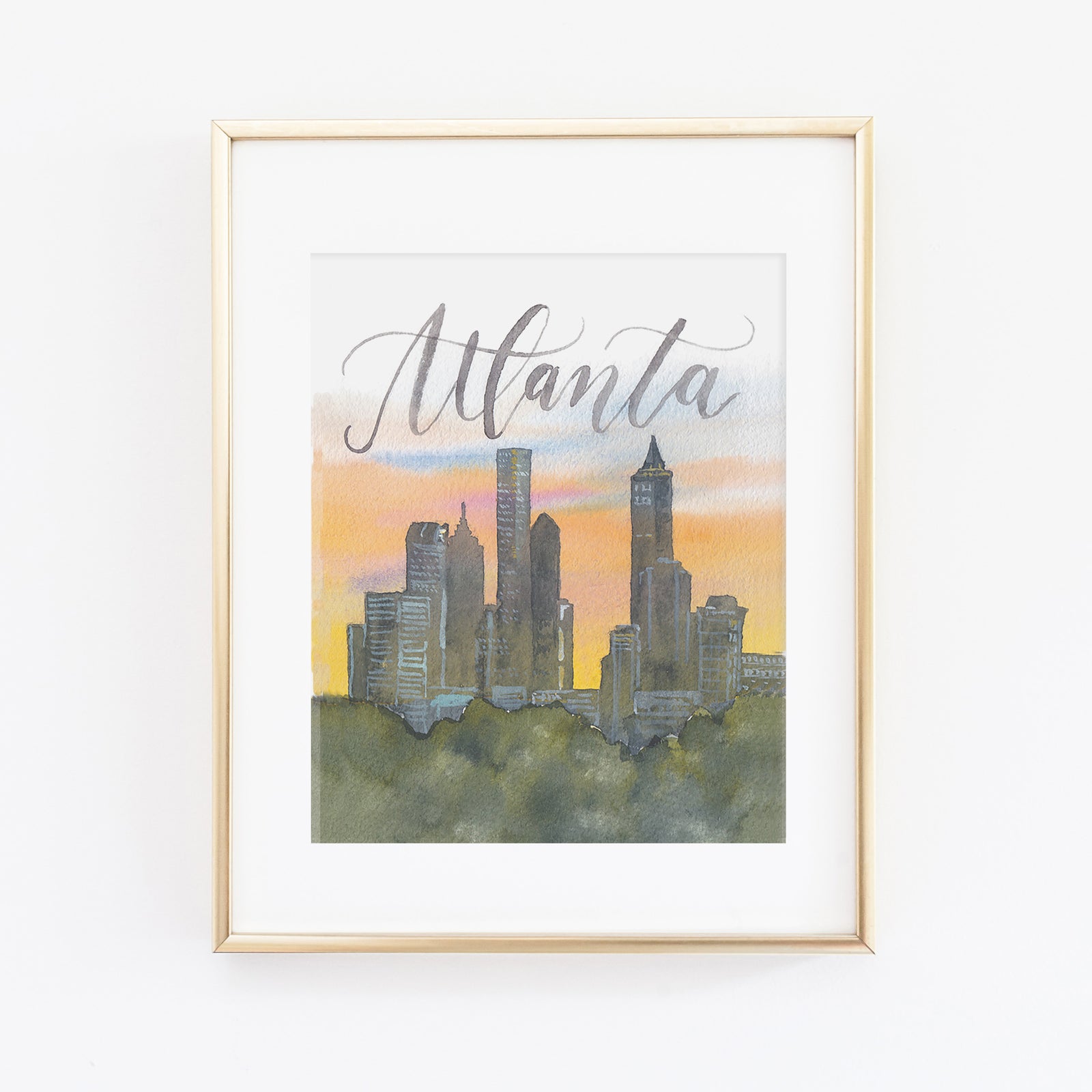 Atlanta Art Print