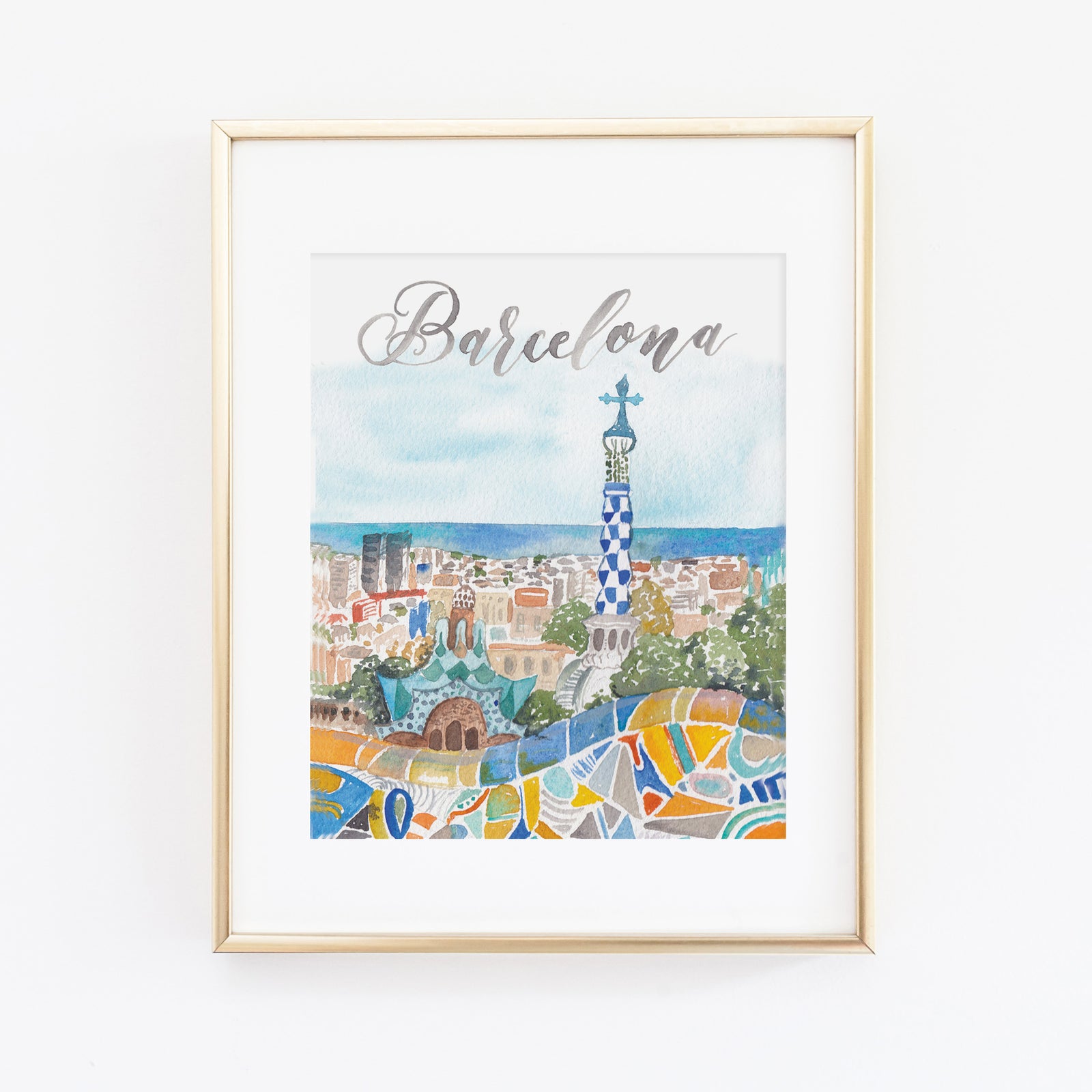 Barcelona Art Print
