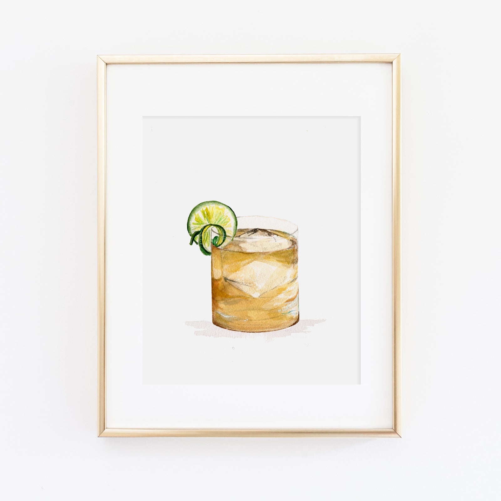 Bourbon Ginger Art Print