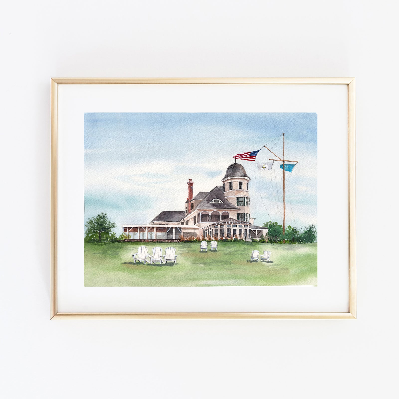 Castle Hill Inn Art Print