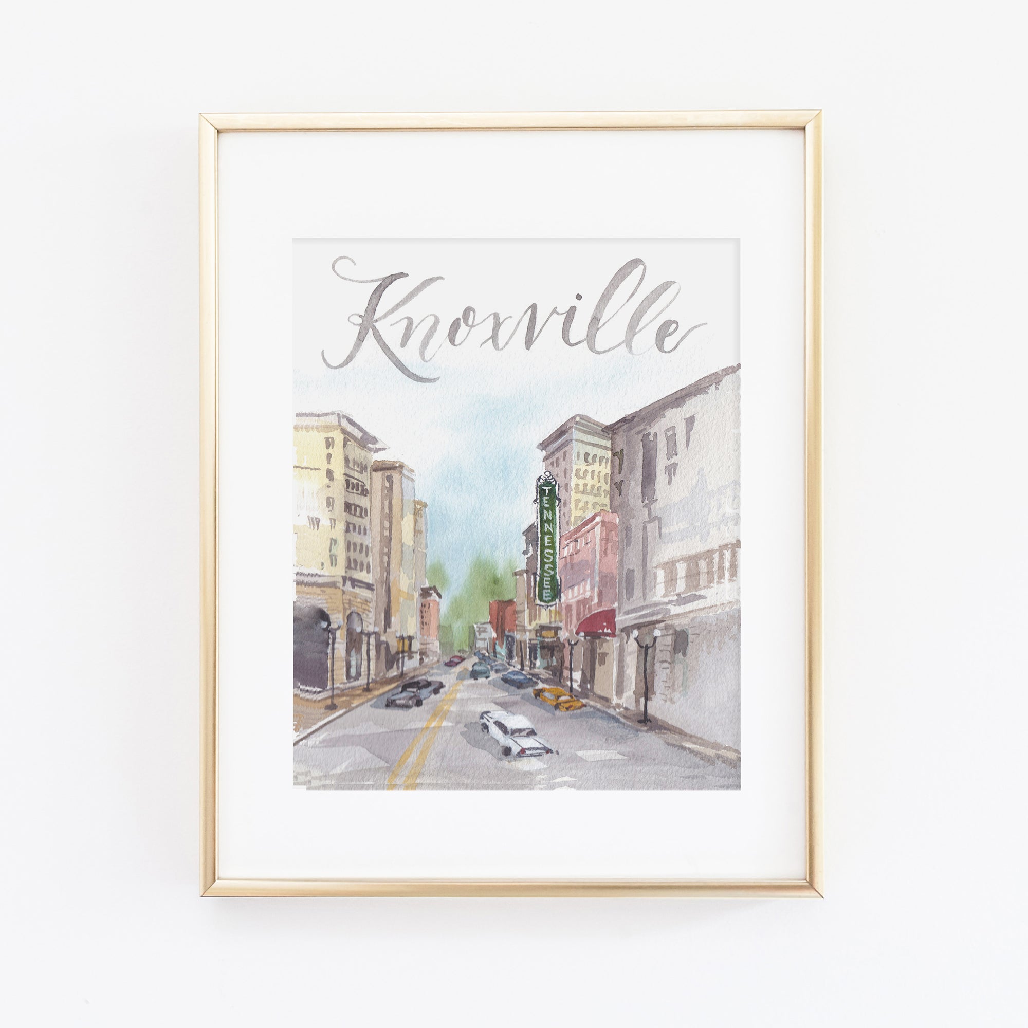 Knoxville Art Print