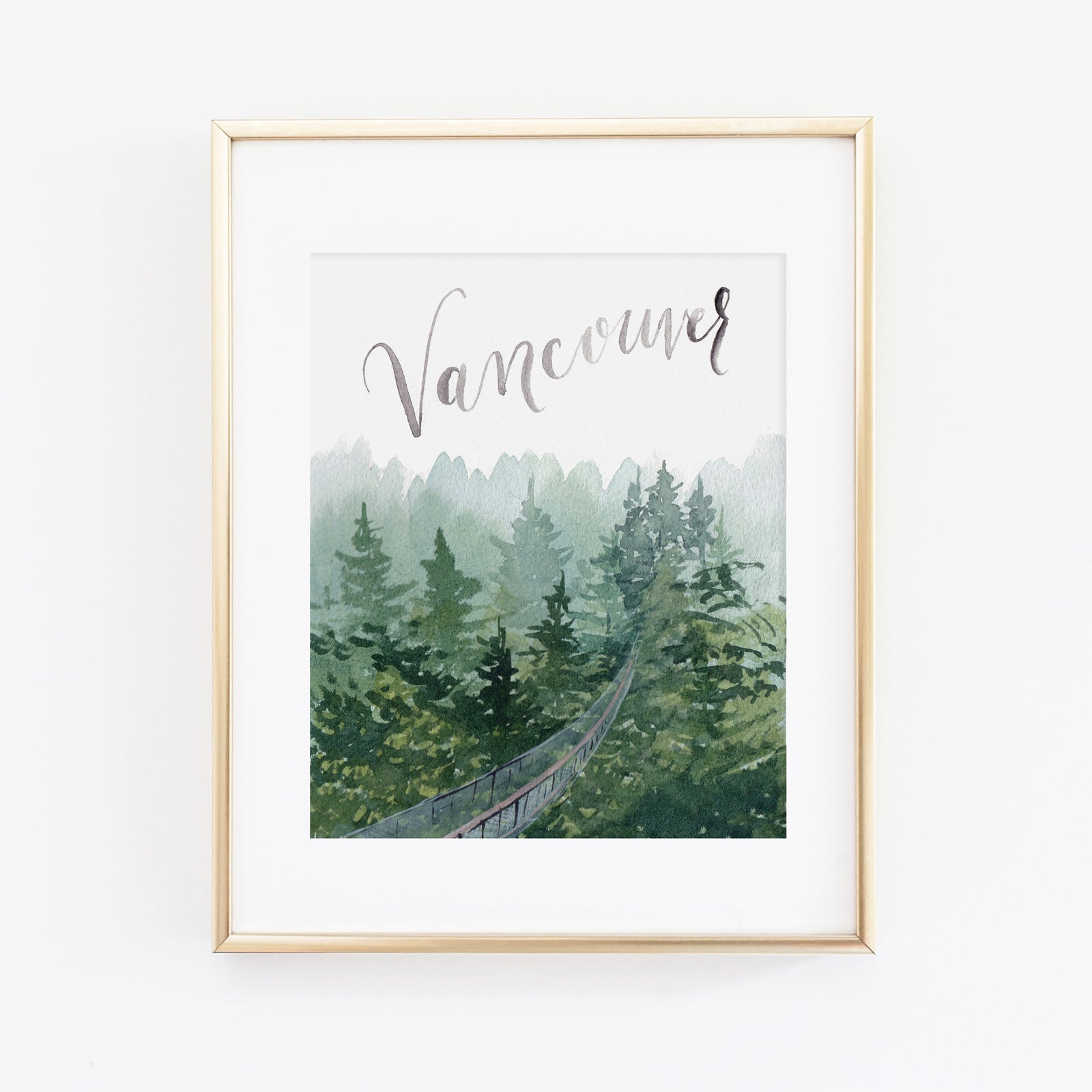 Vancouver Art Print