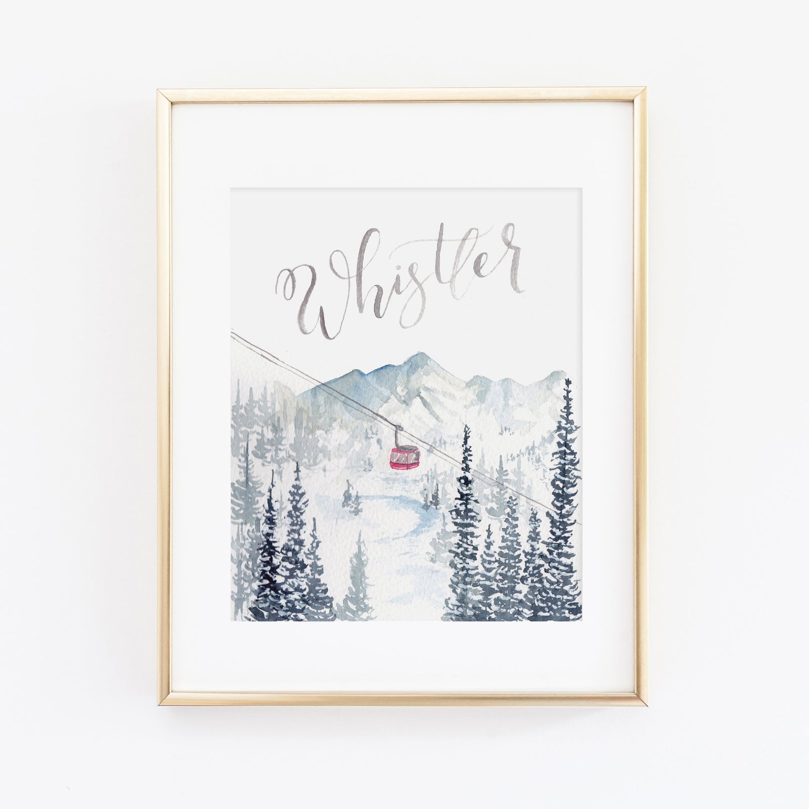 Whistler Art Print
