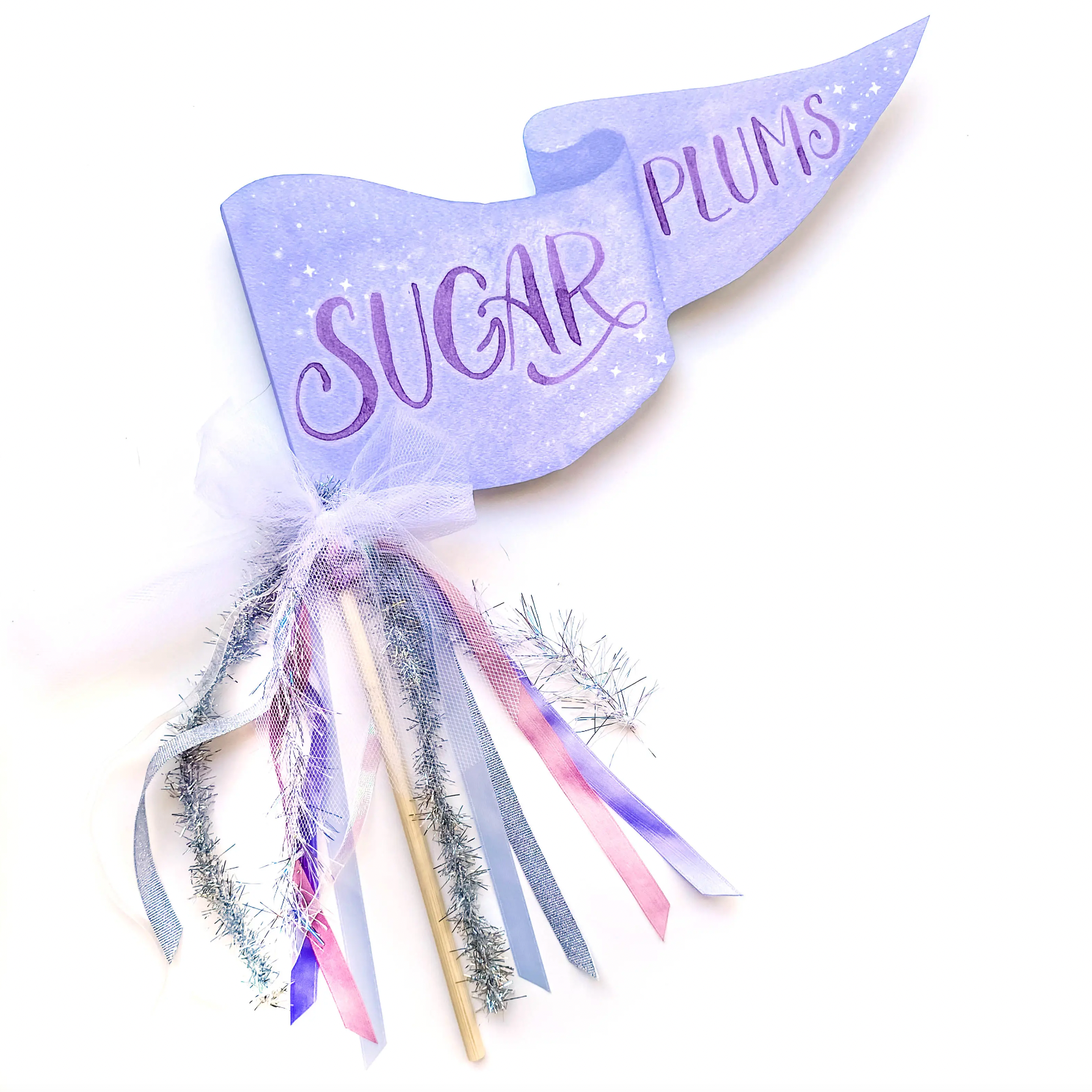 Sugar Plums Party Pennant