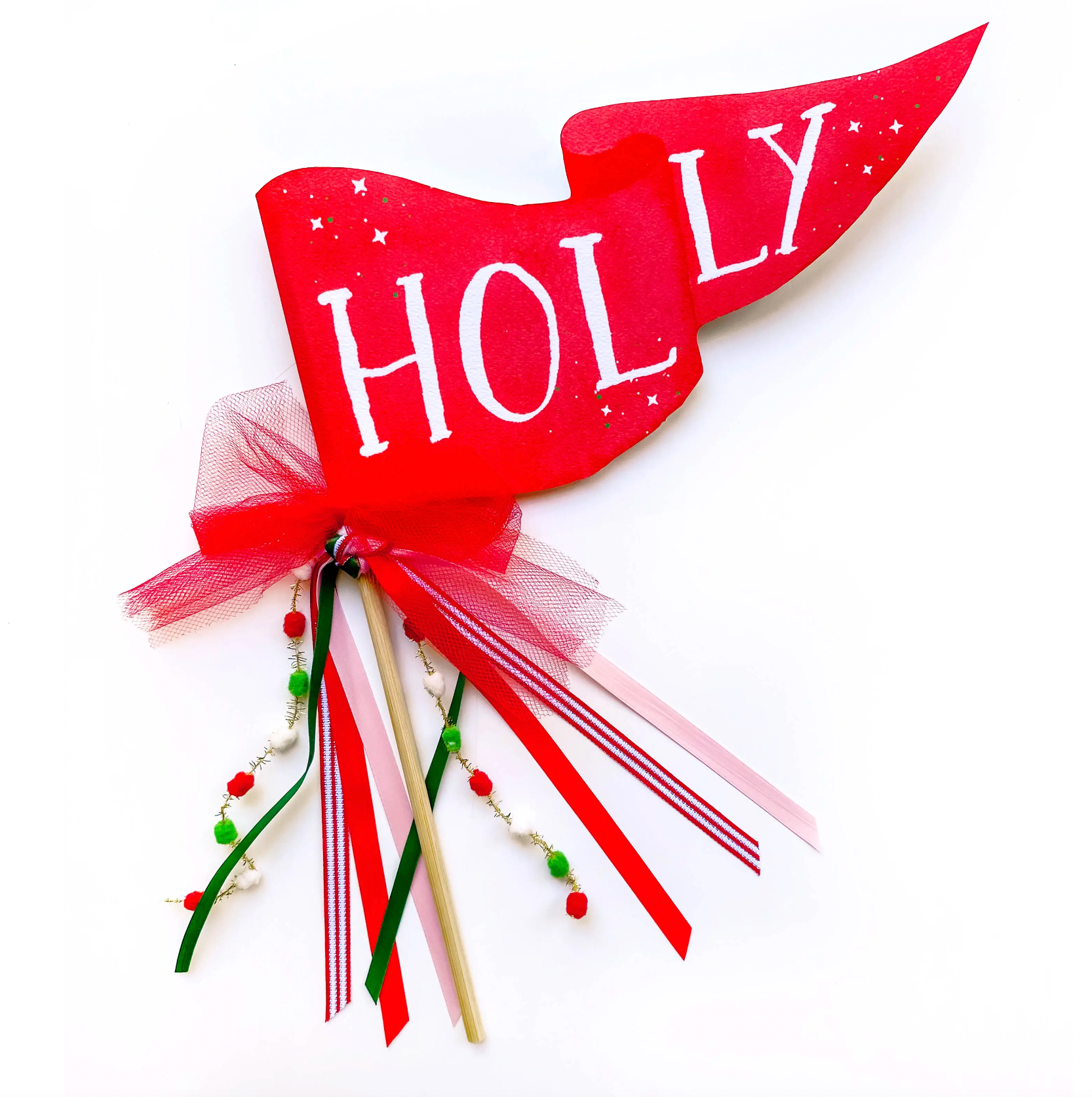 Holly Party Pennant
