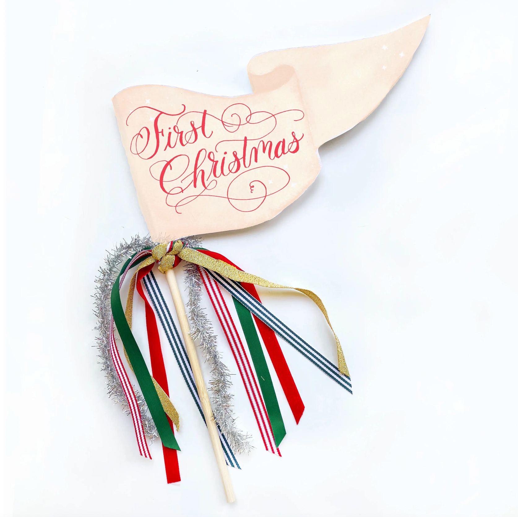 First Christmas Party Pennant