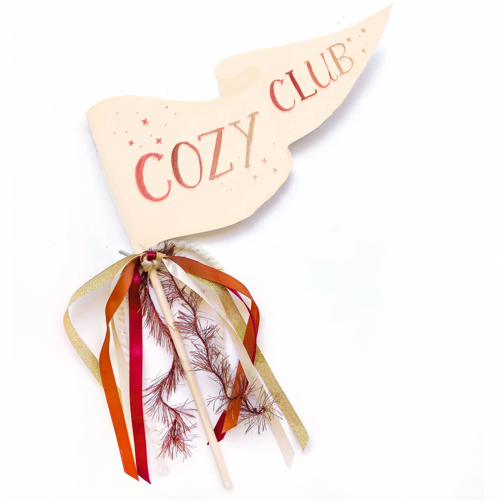 Cozy Club Party Pennant