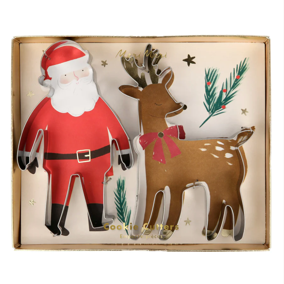 Santa & Reindeer Cookie Cutters