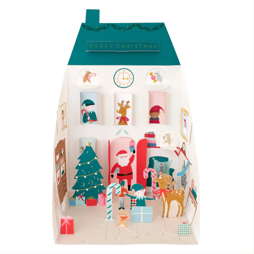 Santa's House Pop-up Advent Calendar