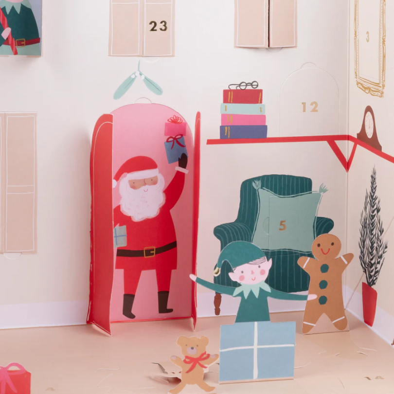 Santa's House Pop-up Advent Calendar