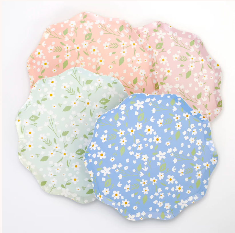 Ditsy Floral Plates