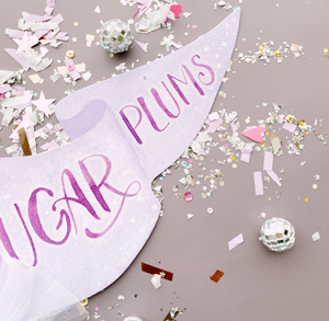 Sugar Plums Party Pennant
