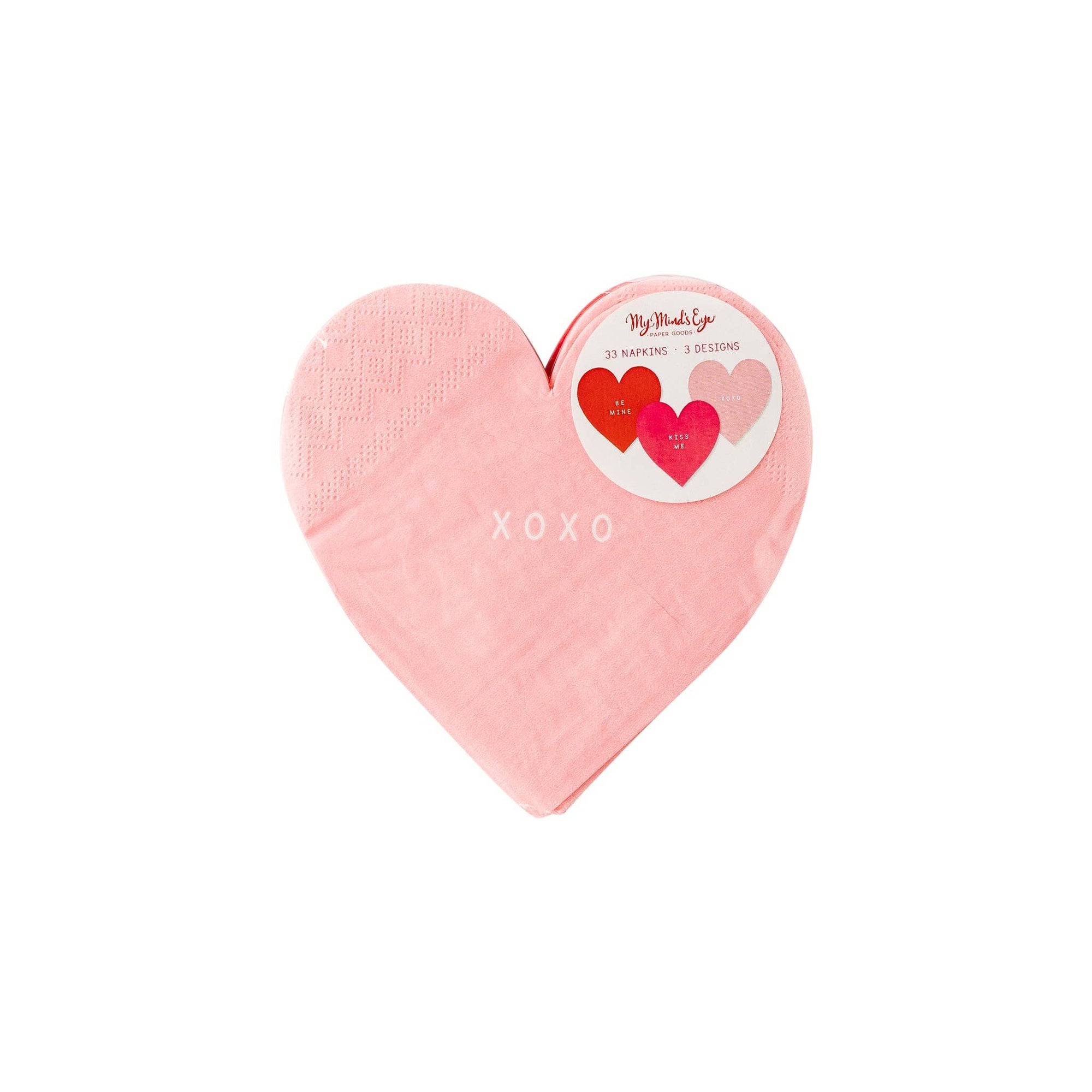 Valentine's Hearts Napkin Set