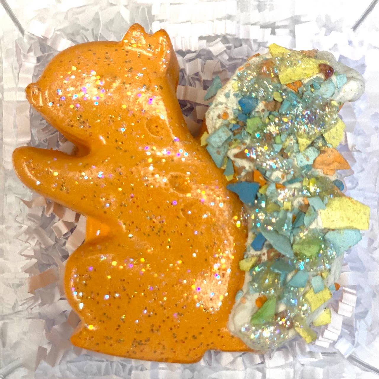 Mini Sparkly Squirrel Sidewalk Chalk