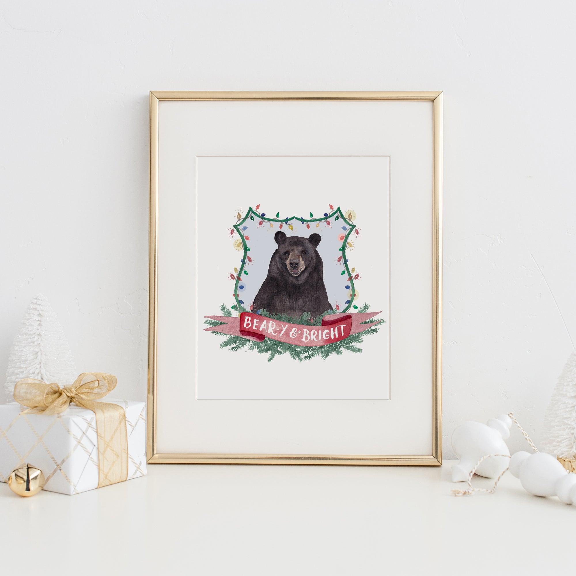 Beary and Bright Art Print
