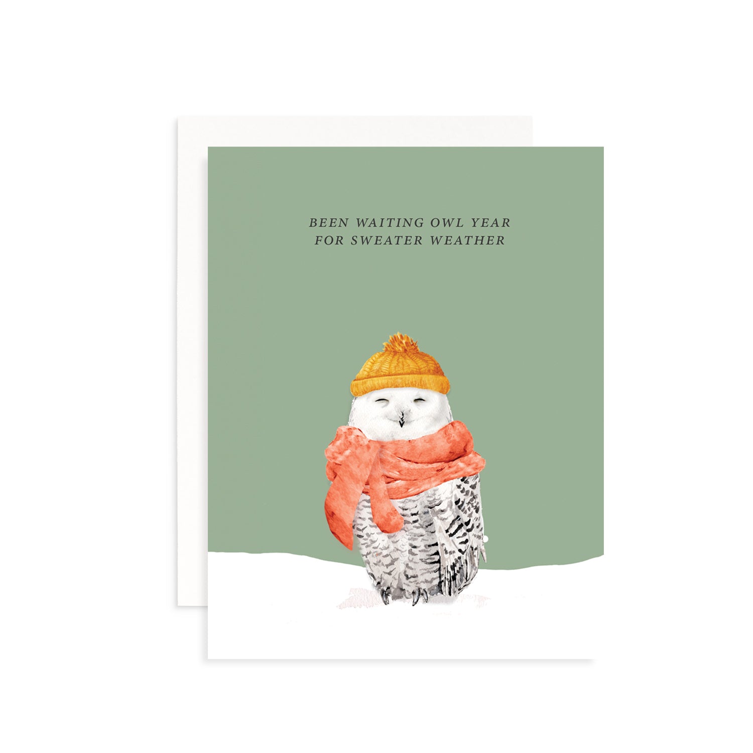 Sweater Weather Greeting Card