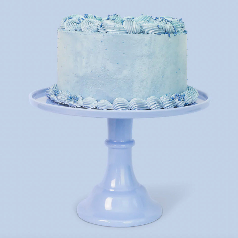 Wedgwood Blue Melamine Cake Stand – Cami Monet