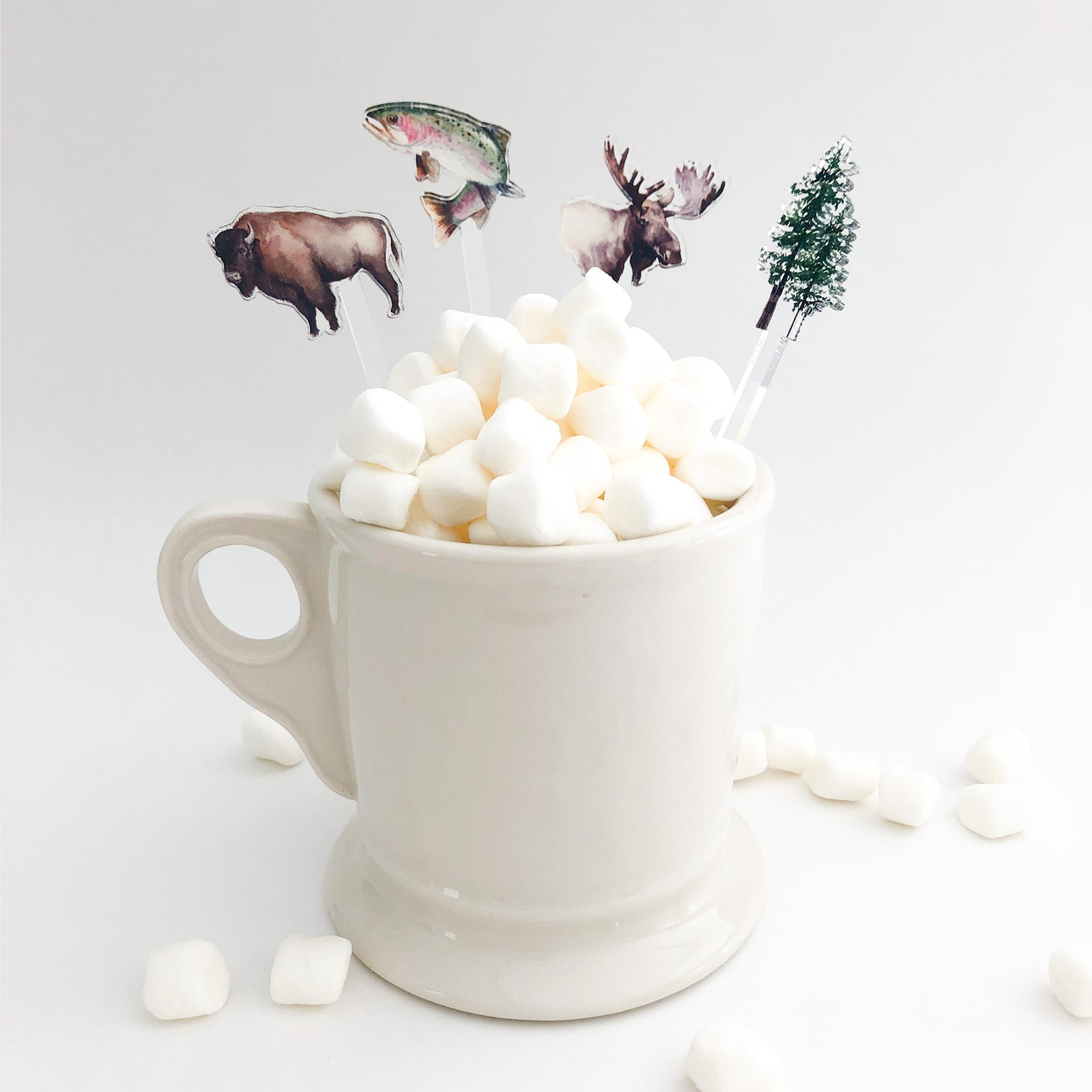 On the Rockies Acrylic Stir Sticks