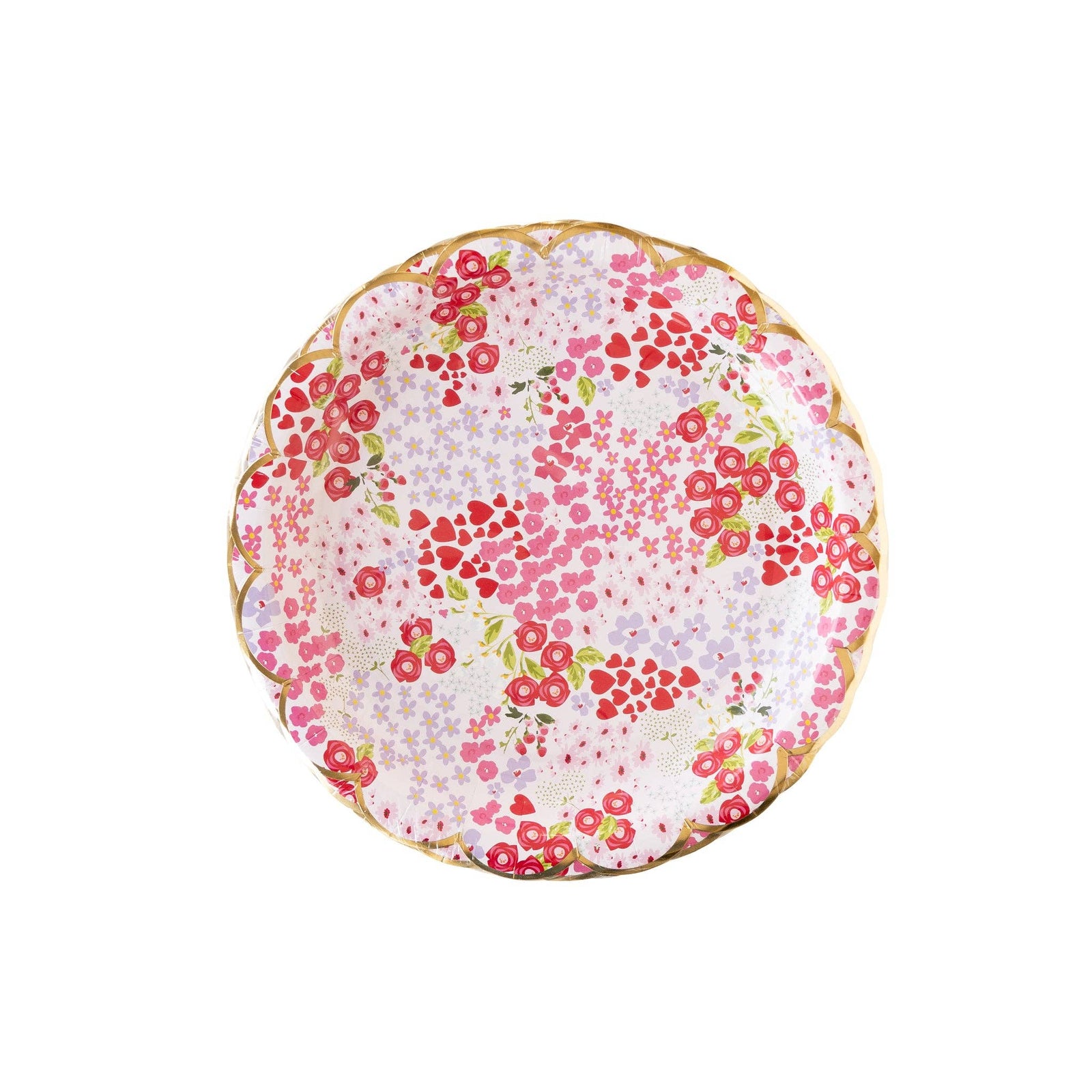 Floral Fields Paper Plate