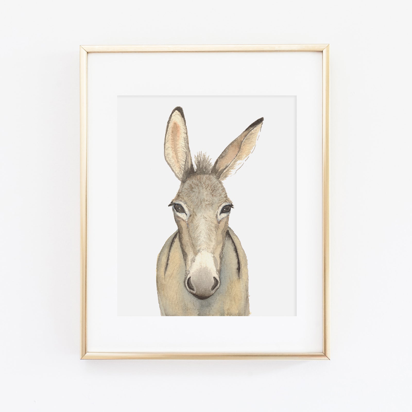 Donkey Art Print