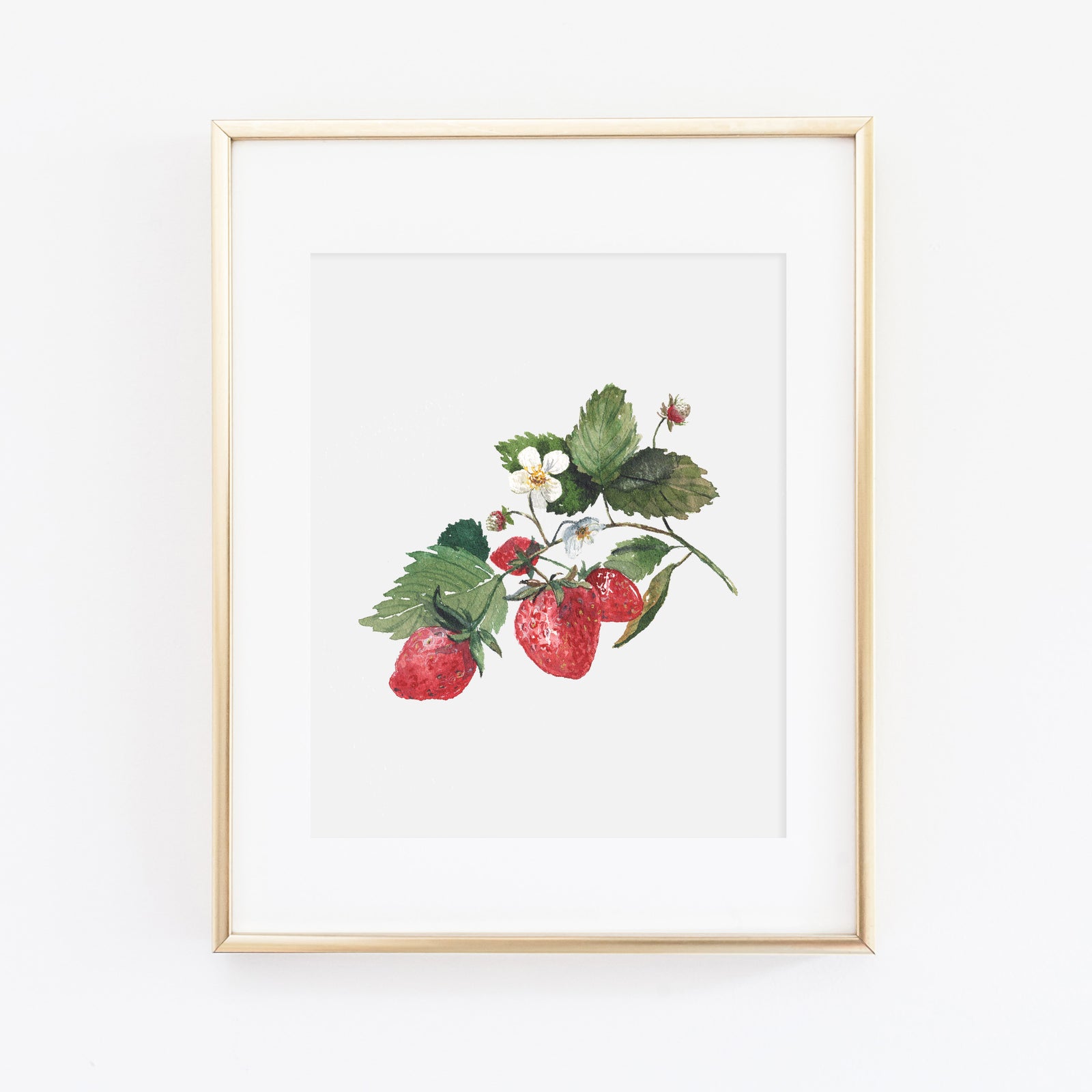 Strawberry Art Print