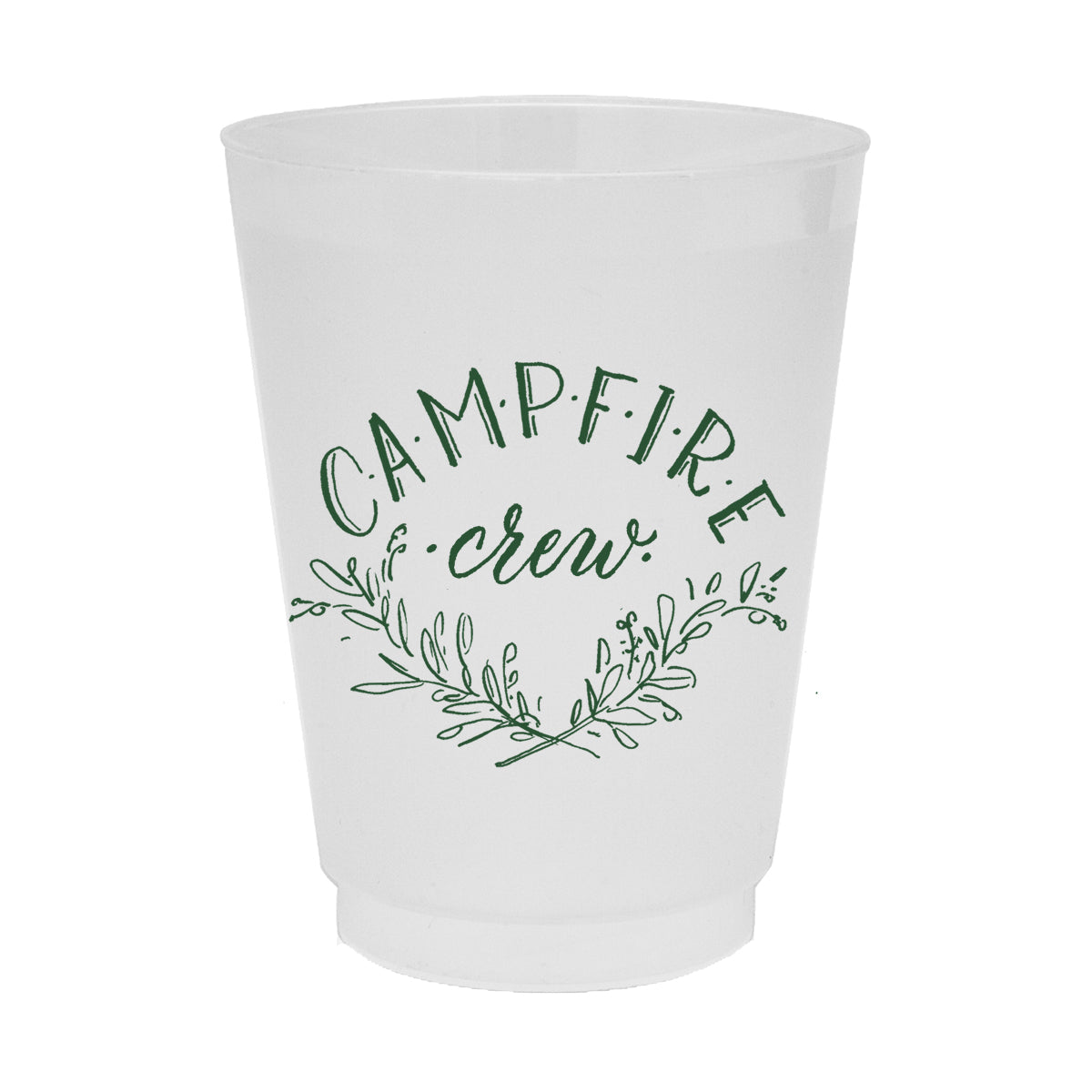 Campfire Crew Frosted Party Cups