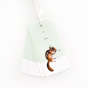 Chipper Birthday Gift Tags