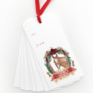 Jingle all the Hay Gift Tags