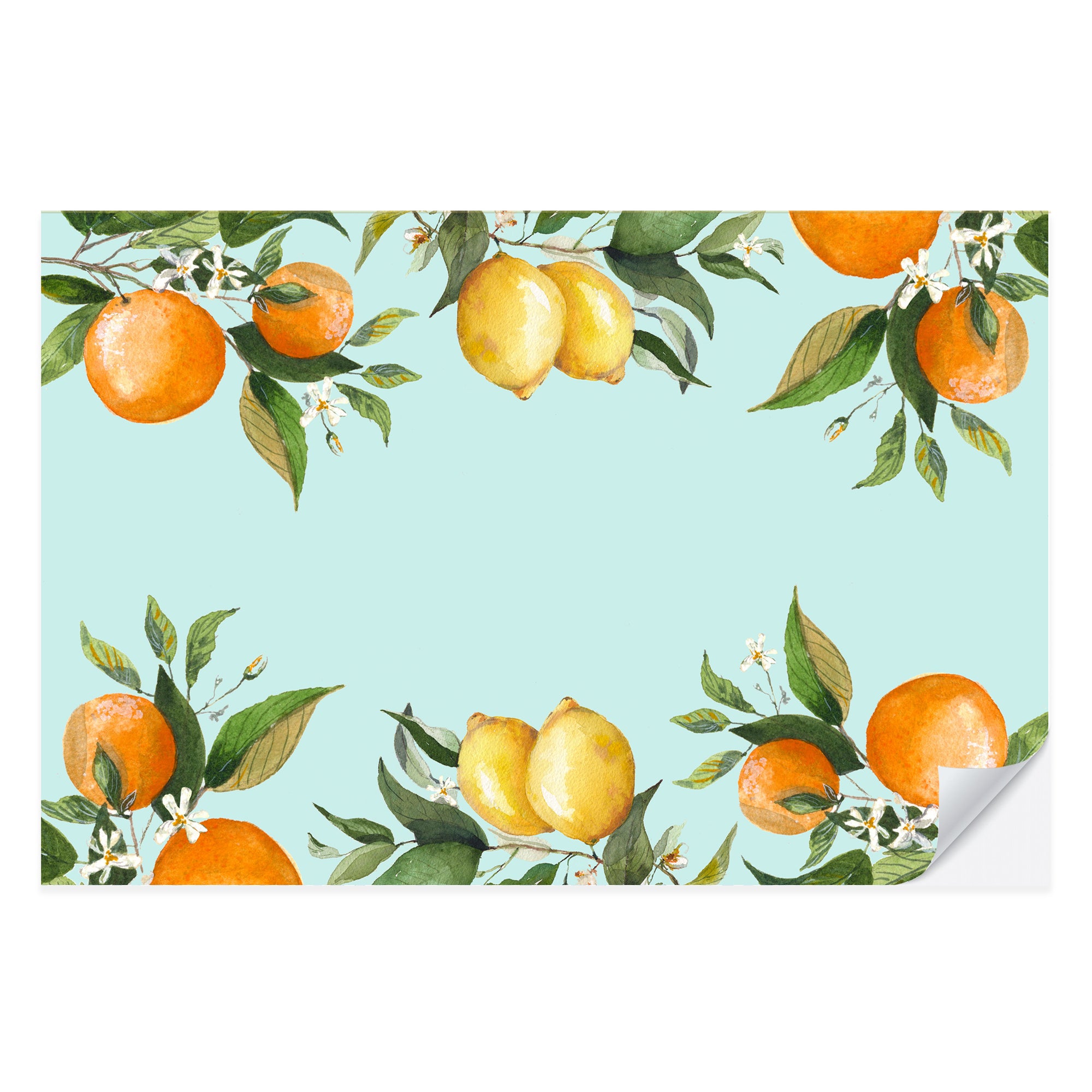 Zesty Citrus Placemat Pad