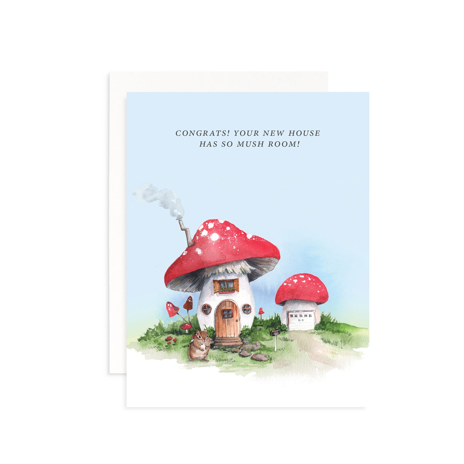 So Mush Room Congrats Greeting Card