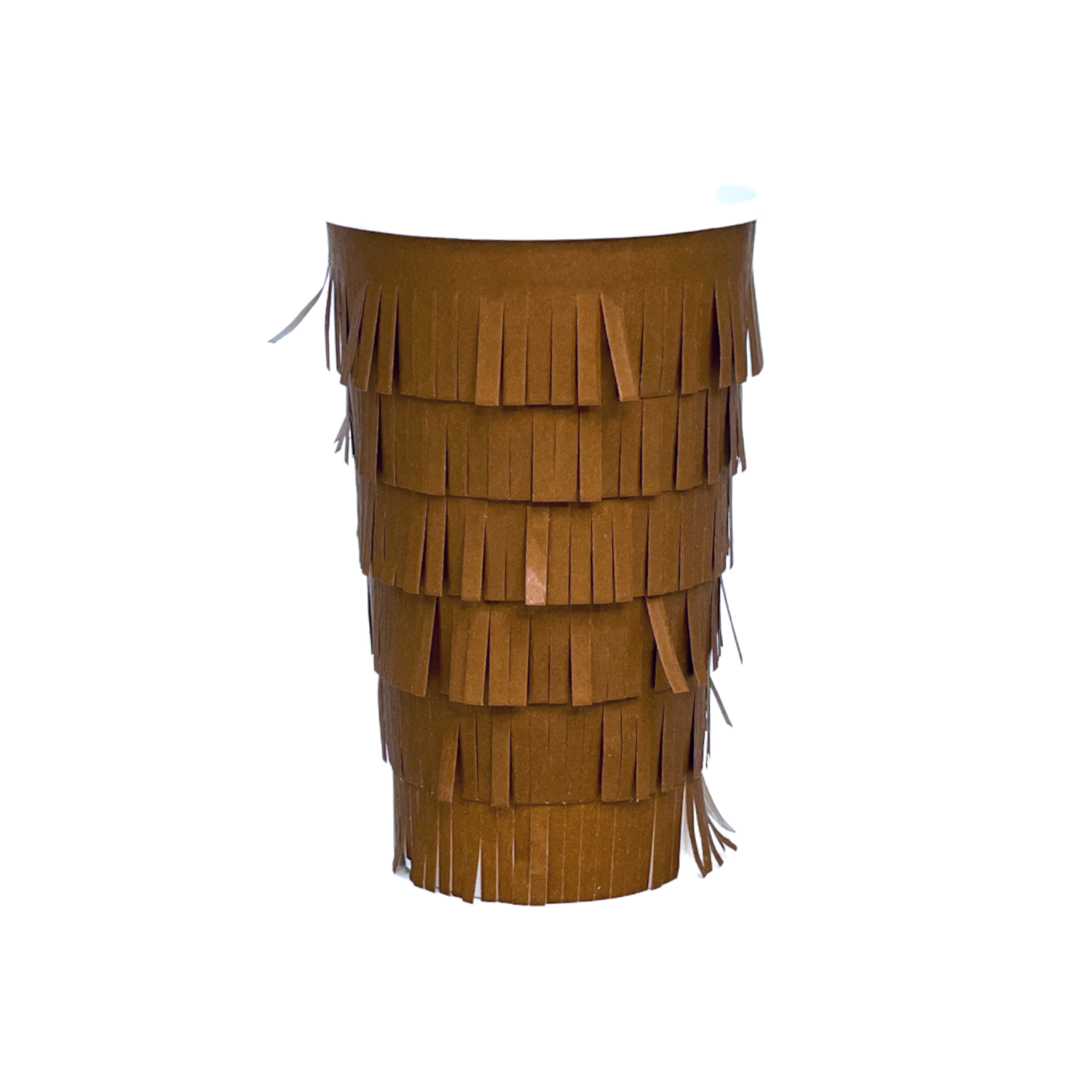 Brown Fringe Cups